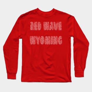 Red Wave Wyoming Long Sleeve T-Shirt